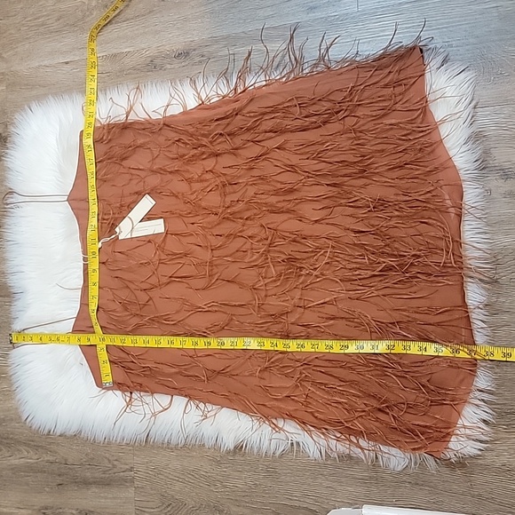 Rebecca Taylor Feather Sheath Mini Silk Dress - Picture 13 of 13